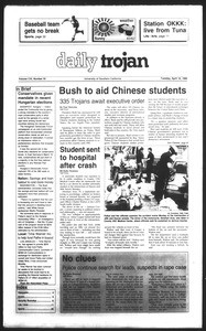 Daily Trojan, Vol. 111, No. 55, April 10, 1990