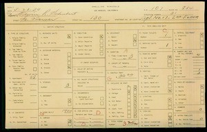 WPA household census for 130 S FLOWER, Los Angeles