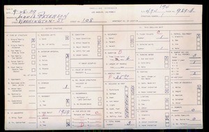 WPA household census for 108 WASHINGTON, Los Angeles County