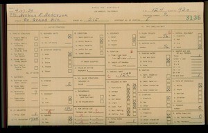 WPA household census for 215 S GRAND AVE, Los Angeles