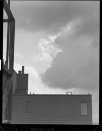 Clouds over San Francisco. [negative]