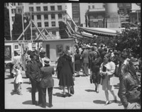 Art show, Union Square. [San Francisco.] [negative]