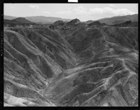 Death Valley. [Badlands near Zabriskie Point.] [negative]