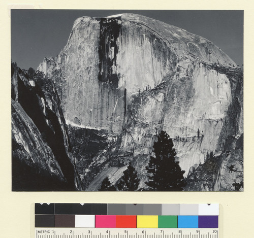 [View of Half Dome, Yosemite Valley.] [photographic print]