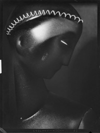 Sculpture. ["The Dark Lady," by Herbert Diamant] [negative]