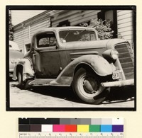 [Car, unidentified location.] [photographic print]