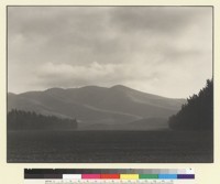 [Fields and hills, unidentified location.] [photographic print]