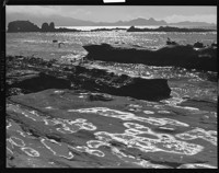 [Coastal view. Unidentified location.] [negative]