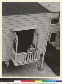 From Anza Street kitchen, after breakfast... [San Francisco.] [photographic print]