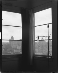 [Interior, looking out on San Francisco.] [negative]