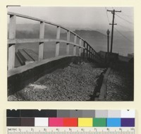 [Unidentified street, with view of San Francisco Bay.] [photographic print]