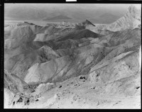 Death Valley. [Manly Beacon, from Zabriskie Point.] [negative]