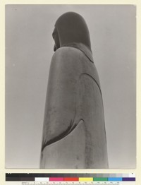 [Statue of Bach by Beniamino Bufano.] [photographic print]