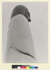 [Statue of Bach by Beniamino Bufano.] [photographic print]