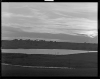 Clouds and countryside. [negative]