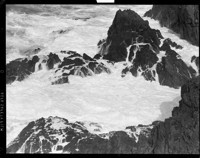 Rocks and Sea. [Unidentified location.] [negative]