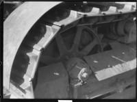 Tractor Tread. [negative]