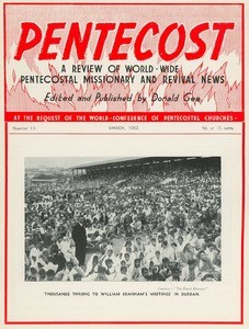 Pentecost, nos. 19-22, Mar.-Dec. 1952