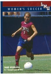 Shari Nishikawa, Loyola Marymount University Women's Soccer Card