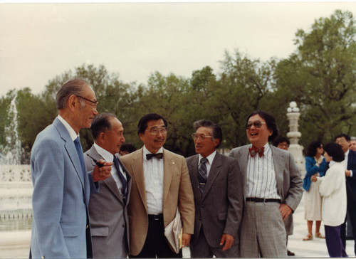 Fred Korematsu, Harry Ueno, Gordon Hirabayashi, George Ikeda, and William Hohri