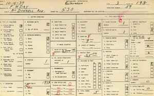 WPA household census for 530 S MCDONNELL