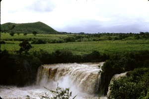 The Wina waterfall, Far North Region, Cameroon, 1953-1968