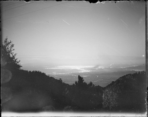 Pasadena as seen from Mount Wilson