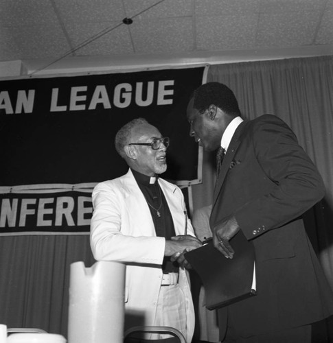 Vernon Jordan at 68th National Urban League Conference, Los Angeles, 1978