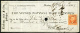 Fields, Osgood, & Company check to John Greenleaf Whittier, 1864 March 10