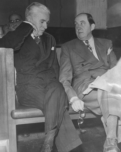 Charlie Chaplin and attorney