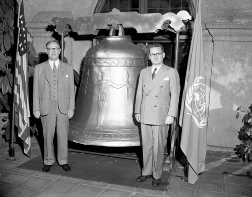 Freedom Bell ceremony, Mission Inn