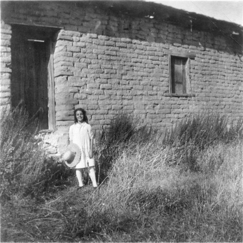 Child at Rubidoux Adobe