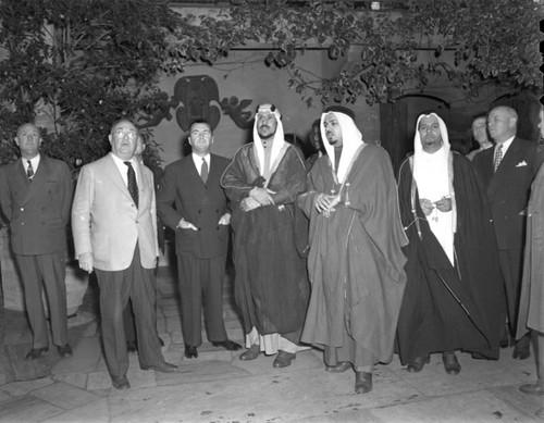 Saud of Saudi Arabia, Mission Inn