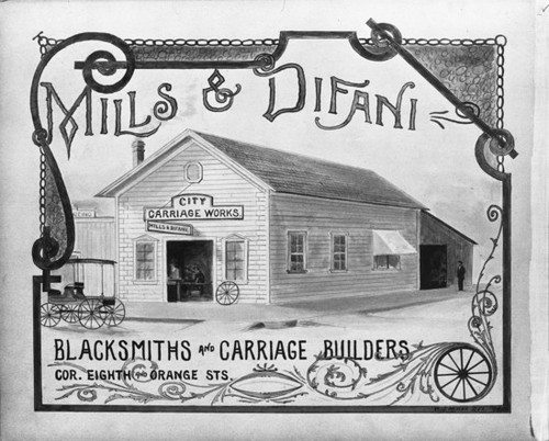 Mills & Difani advertisement