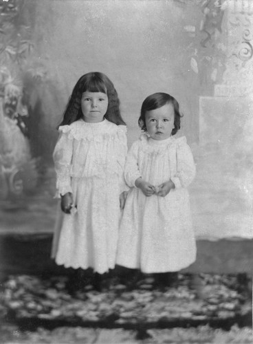 Portrait of two children