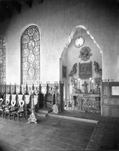 St. Francis Chapel altar, Mission Inn