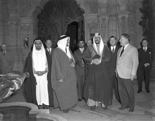 Saud of Saudi Arabia, Mission Inn