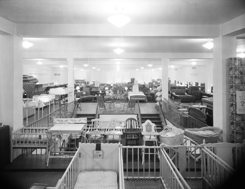 Interior view of Sears, Roebuck and Company