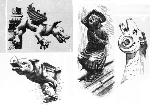 Gargoyle drawings