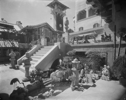 View of Japanese Gardens, Mission Inn