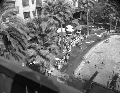 Swimming and Diving Contest, Mission Inn