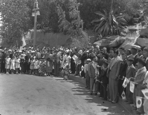 Prince Kaya Tsunenori visit, Mount Rubidoux