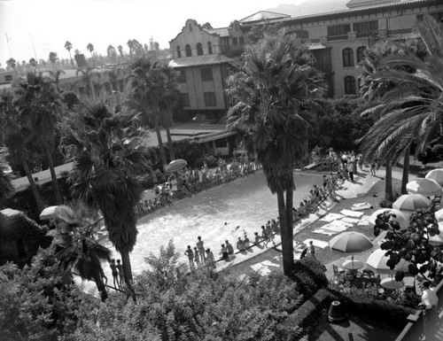 Swimming and Diving Contest, Mission Inn