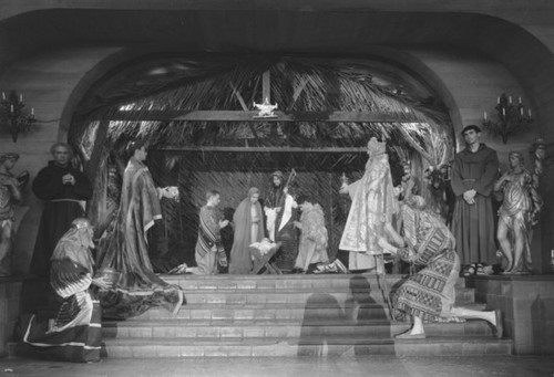 Nativity pageant, Mission Inn