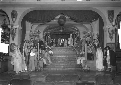 Nativity pageant, Mission Inn