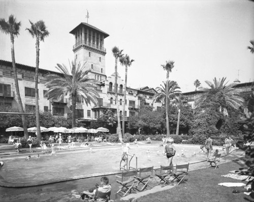 Pool party, Mission Inn