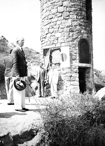 Prince Kaya Tsunenori visit, Mount Rubidoux