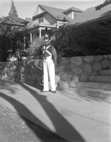 Robert Geith in band uniform — Calisphere