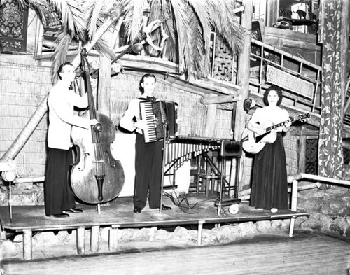 Orchestra in Lea Lea Room, Mission Inn