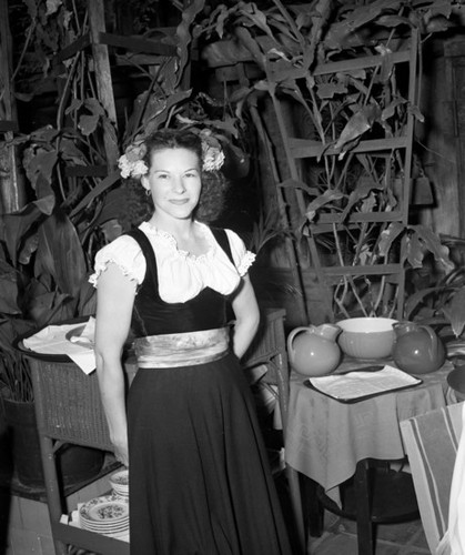 Dining room server, Mission Inn